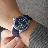 Buy Shop Tag Heuer Aquaracer Quartz Blue Dial Blue Rubber Strap Watch for Men - WAY101C.FT6153 USA Online