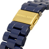 Buy Shop Michael Kors Runway Analog Blue Dial Blue Steel Strap Watch for Women - MK7332 USA Online
