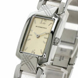 Buy Shop Burberry Signature Silver Dial Silver Steel Strap Watch for Women - BU4212 USA Online