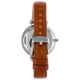 Buy Shop Fossil Jacqueline White Dial Brown Leather Strap Watch for Women - ES3842 USA Online