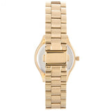 Buy Shop Michael Kors Mini Runway Slim Gold Dial Gold Steel Strap Watch for Women - MK3512 USA Online