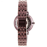 Buy Shop Fossil Jacqueline Brown Dial Brown Steel Strap Watch for Women - ES4100 USA Online