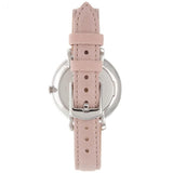 Buy Shop Fossil Jacqueline Blush Mother of Pearl Dial Pink Leather Strap Watch for Women - ES4151 USA Online