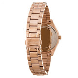 Buy Shop Michael Kors Lauryn Blue Dial Rose Gold Steel Strap Watch for Women - MK3723 USA Online