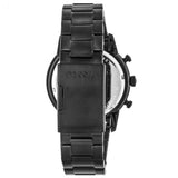 Buy Shop Fossil Townsman Chronograph Black Dial Black Steel Strap Watch for Men - FS5379 USA Online