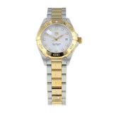Buy Shop Tag Heuer Aquaracer Diamonds Mother of Pearl Dial Two Tone Steel Strap Watch for Men - WBD1422.BB0321 USA Online