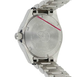 Tag Heuer Aquaracer Diamonds Mother of Pearl Dial Silver Steel Strap Watch for Women - WBD1414.BA0741