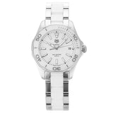 Buy Shop Tag Heuer Aquaracer White Dial Watch for Women - WAY131B.BA0914 USA Online