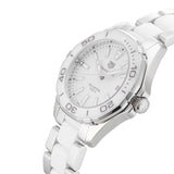 Buy Shop Tag Heuer Aquaracer White Dial Watch for Women - WAY131B.BA0914 USA Online