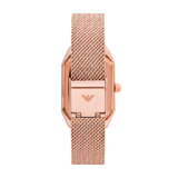 Buy Shop Emporio Armani Joy Quartz Rose Gold Dial Rose Gold Mesh Bracelet Watch For Women - AR11347 USA Online