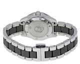 Buy Shop Tag Heuer Aquaracer Quartz Diamonds Black Dial Two Tone Steel Strap Watch for Men - WAY131E.BA0913 USA Online