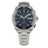 Buy Shop Tag Heuer Aquaracer Calibre 16 Day-Date Black Dial Silver Steel Strap Watch for Men - CAY211A.BA0927 USA Online