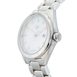 Tag Heuer Formula 1 Diamonds Mother Of Pearl White Dial Silver Steel Strap Watch for Women - WBJ1419.BA0664