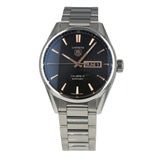 Buy Shop Tag Heuer Carrera Calibre 5 Automatic Black Dial Silver Steel Strap Watch for Men - WAR201C.BA0723 USA Online
