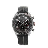 Buy Shop Tag Heuer Carrera Porsche Chronograph Special Edition Black Dial Black Leather Strap Watch for Men - CBN2A1F.FC6492 USA Online