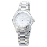 Buy Shop Tag Heuer Aquaracer White Mother of Pearl Dial Watch for Women - WBD1314.BA0740 USA Online