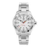 Buy Shop Tag Heuer Aquaracer White Dial Watch for Men - WAY2013.BA0927 USA Online