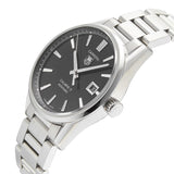 Buy Shop Tag Heuer Carrera Automatic Black Dial Silver Steel Strap Watch for Men - WAR211A.BA0782 USA Online