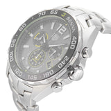 Tag Heuer Formula 1 Ayrton Senna Special Edition Grey Dial Silver Steel Strap Watch for Men - CAZ101AF.BA0637