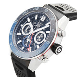 Buy Shop Tag Heuer Carrera Automatic Chronograph Steel & Ceramic Black Dial Black Rubber Strap Watch for Men - CBG2A1Z.FT6157 USA Online