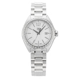 Tag Heuer Formula 1 Diamonds Mother of Pearl White Dial Silver Steel Strap Watch for Women - WBJ141A.BA0664