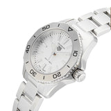 Buy Shop Tag Heuer Aquaracer Professional 200 Quartz White Dial Silver Steel Strap Watch for Women - WBP1411.BA0622 USA Online