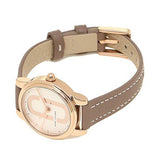 Buy Shop Marc Jacobs Corie White Dial Brown Leather Strap Watch for Women - MJ1581 USA Online