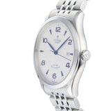 Tudor 1926 Automatic White Dial Silver Steel Strap Watch for Men - M91650-0005