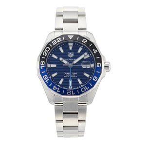 Buy Shop Tag Heuer Aquaracer Blue Dial Watch for Men - WAY201T.BA0927 USA Online