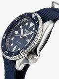 Seiko 5 Sports Automatic SKX Blue Dial Blue NATO Strap Watch For Men - SRPD51K2