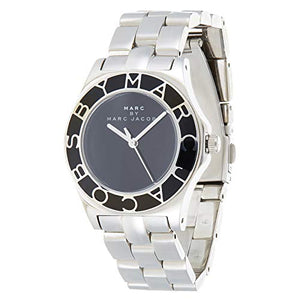Buy Shop Marc Jacobs Blade Black Dial Silver Steel Strap Watch for Women - MBM3058 USA Online