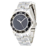 Buy Shop Marc Jacobs Blade Black Dial Silver Steel Strap Watch for Women - MBM3058 USA Online