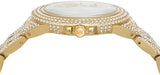Buy Shop Michael Kors Camille Three-Hand Crystals White Dial Gold Steel Strap Watch for Women - MK4800 USA Online