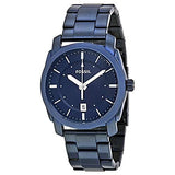 Buy Shop Fossil Machine Blue Dial Blue Steel Strap Watch for Men - FS5231 USA Online