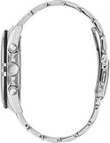 Buy Shop Guess Surge Chronograph Black Dial Silver Steel Strap Watch for Men - W1258G1 USA Online