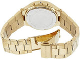 Buy Shop Michael Kors Wyatt Chronograph White Dial Gold Steel Strap Watch For Women - MK5933 USA Online
