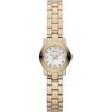 Buy Shop Marc Jacobs Amy Dinky White Dial Gold Steel Strap Watch for Women - MBM3226 USA Online