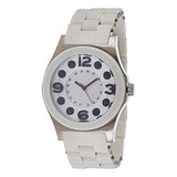 Buy Shop Marc Jacobs Rock White Dial White Silicone Strap Watch for Women - MBM2532 USA Online