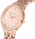 Buy Shop Michael Kors Argyle Quartz Rose Gold Dial Rose Gold Steel Strap Watch For Women - MK3156 USA Online