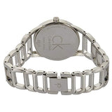 Buy Shop Calvin Klein Stately Silver Dial Silver Steel Strap Watch for Women - K3G23128 USA Online