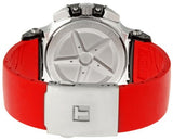 Buy Shop Tissot T Race Chronograph Black Dial Red Rubber Strap Watch for Men - T048.417.27.057.01 USA Online