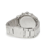 Guess Atlas Chronograph Silver Dial Silver Steel Strap Watch For Men - W0668G7