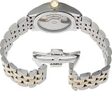 Buy Shop Tissot Ballade Powermatic 80 Mother of Pearl Silver Dial Two Tone Steel Strap Watch For Women - T108.208.22.117.00 USA Online