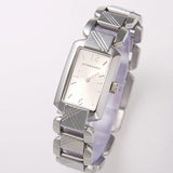 Buy Shop Burberry Signature Silver Dial Silver Steel Strap Watch for Women - BU4212 USA Online