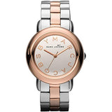Buy Shop Marc Jacobs Marc Silver Dial Two Tone Steel Strap Watch for Women- MBM3170 USA Online