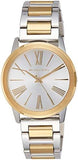 Buy Shop Michael Kors Hartman Quartz White Dial Two Tone Steel Strap Watch For Women - MK3521 USA Online