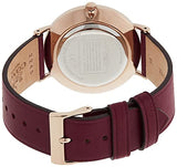 Buy Shop Coach Perry Red Dial Red Leather Strap Watch for Women - 14503852 USA Online