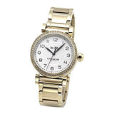 Coach Madison White Dial Gold Steel Strap Watch for Women - 14502397