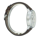 Buy Shop Hugo Boss Attitude White Dial Brown Leather Strap Watch for Men - 1513609 USA Online