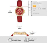 Buy Shop Michael Kors Camille Three-Hand Red Dial Red Leather Strap Watch for Women - MK4750 USA Online